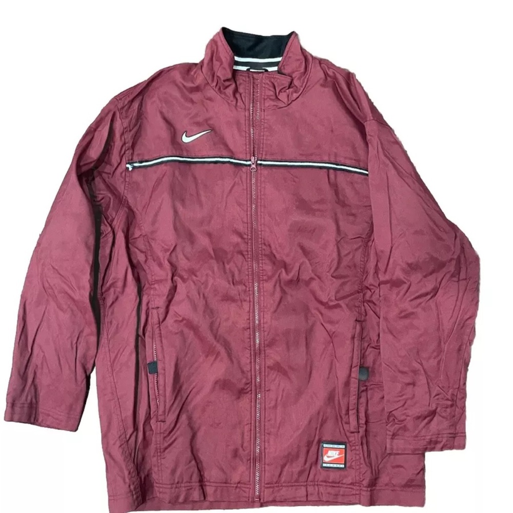 Nike Maroon Windbreaker Jacket